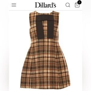 Plaid Sleeveless Dress from A Loves A